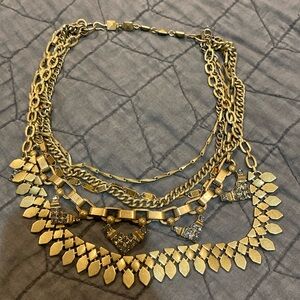 5 necklaces in one Stella & dot statement necklace